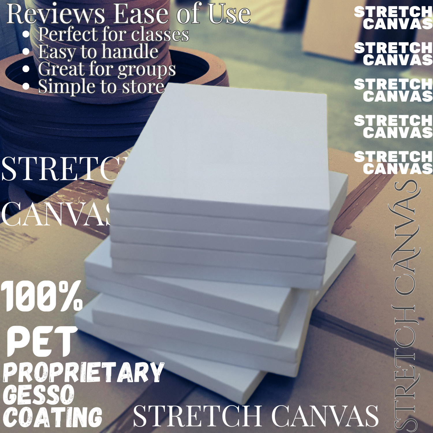 Stretch Canvas 20mm depth