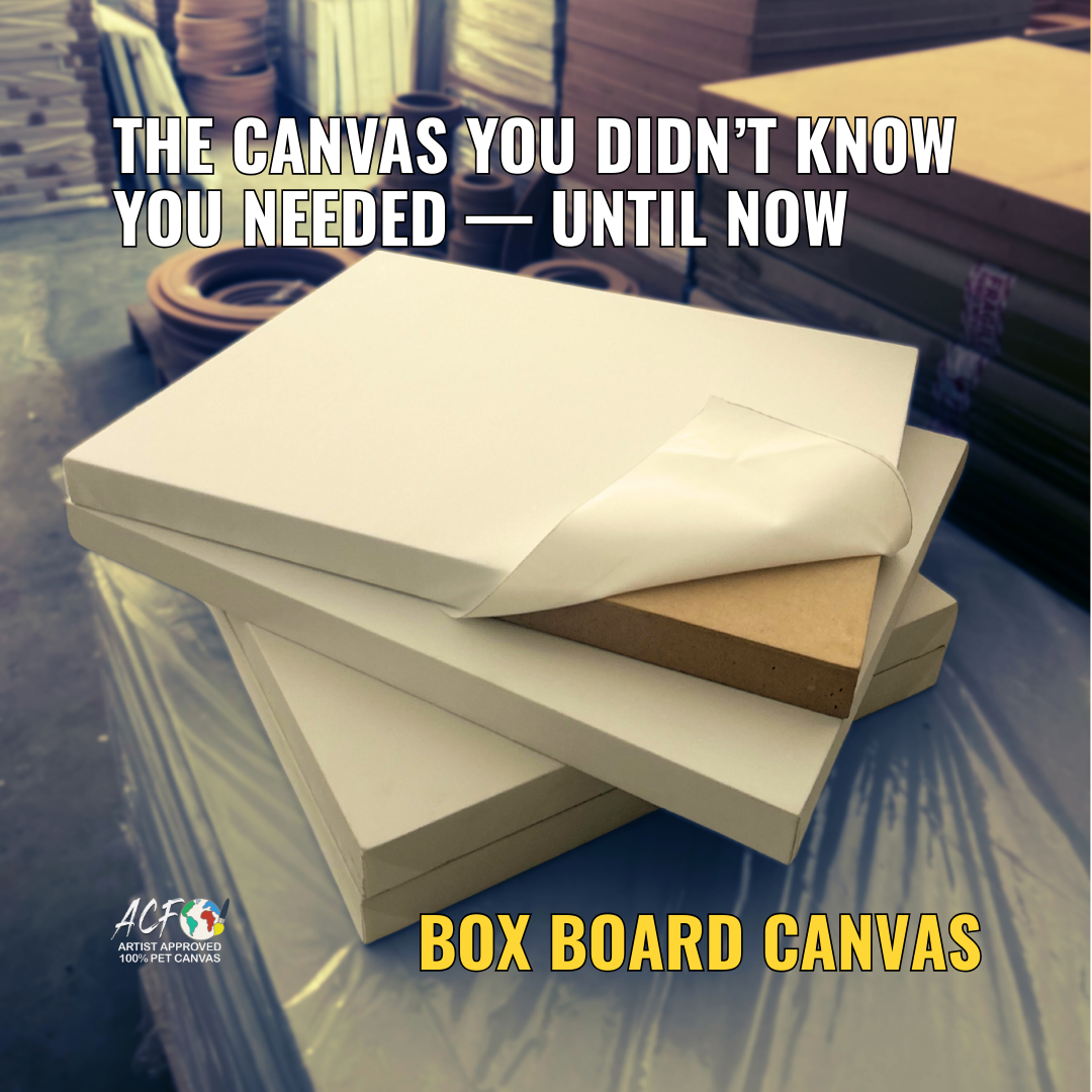 Box Board Canvas 40mm Depth