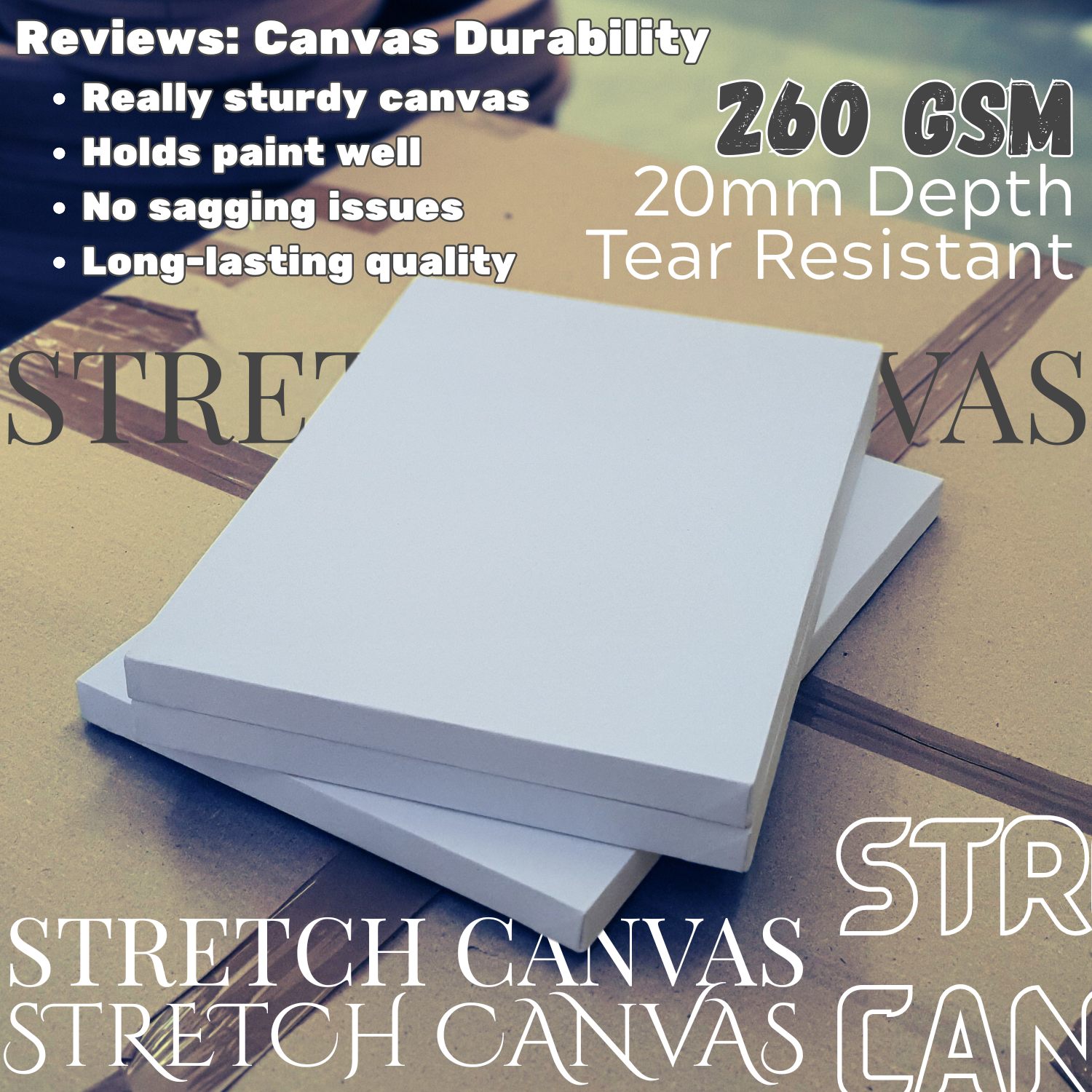 Stretch Canvas 20mm depth