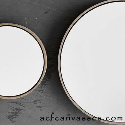 Round Canvas with Outer Frame