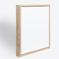 Deep Edge Oak Floating Frame and Box Board Canvas | 2 Pack | ACF