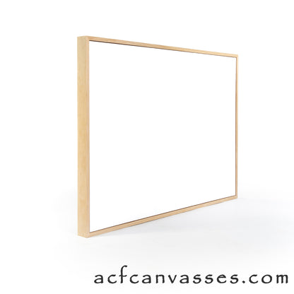 Oak Floating Frame Box Board Canvas Set