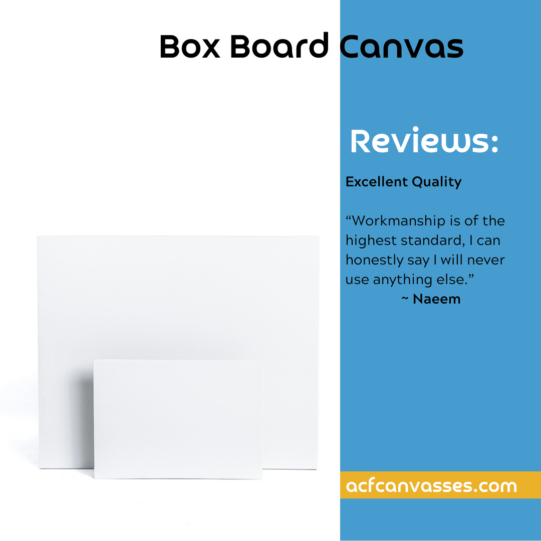 Box Board Canvas 40mm Depth