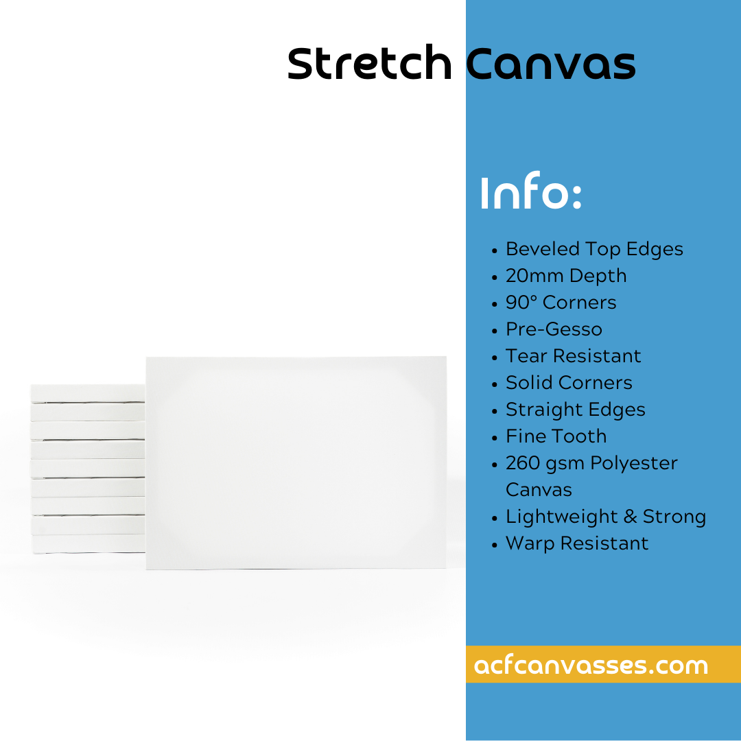 Stretch Canvas 20mm depth