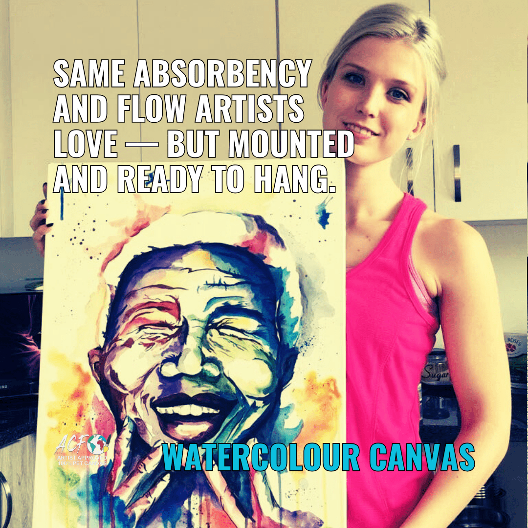 Watercolour Canvas – 40mm Deep - Art Canvas Factory