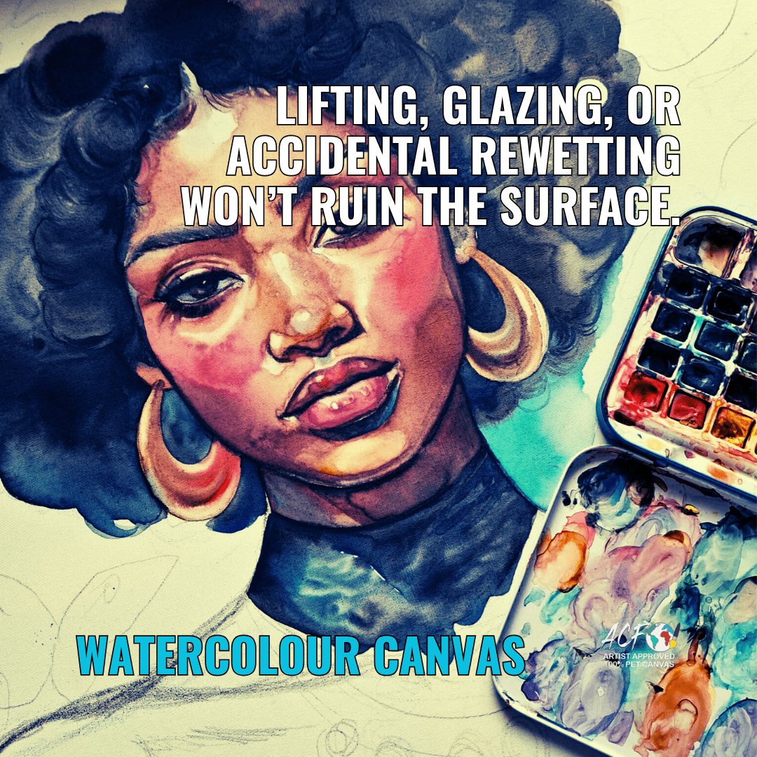 Watercolour Canvas – 40mm Deep - Art Canvas Factory