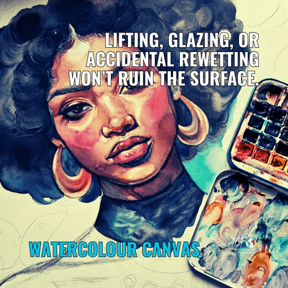 Watercolour Canvas – 40mm Deep - Art Canvas Factory