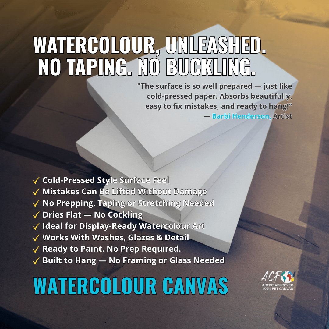 Watercolour Canvas – 40mm Deep - Art Canvas Factory